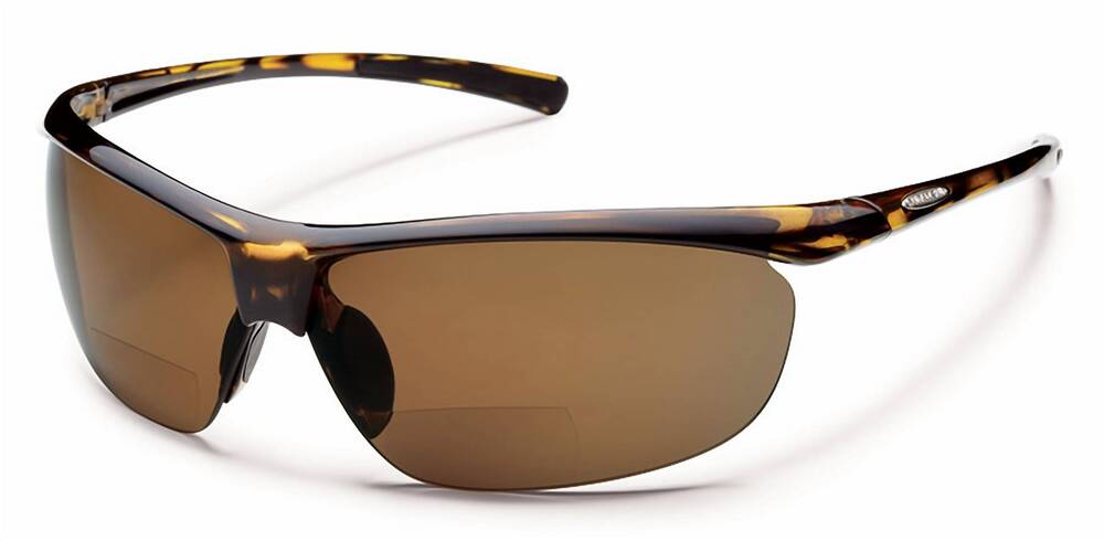 NEW SUNCLOUD unisex - zephyr 1.50 polarized sunglasses in tortoise brown